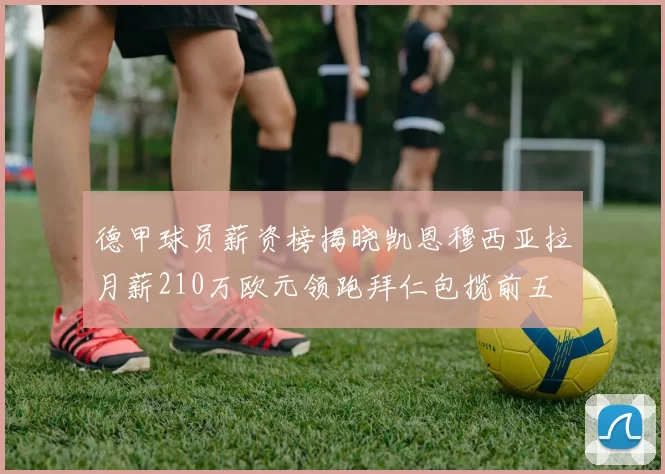 德甲球员薪资榜揭晓凯恩穆西亚拉月薪210万欧元领跑拜仁包揽前五